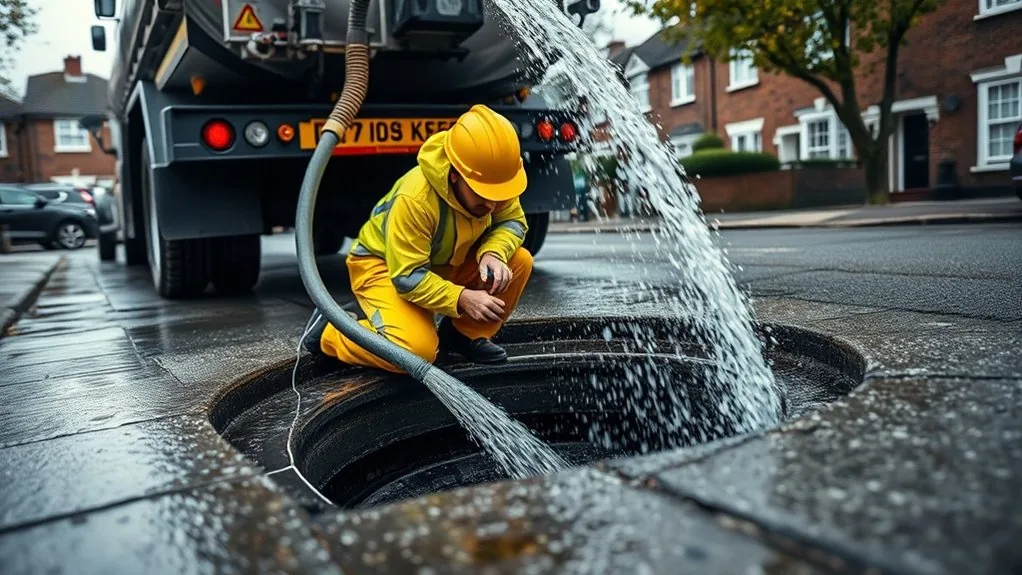 Drainage services in Cobham